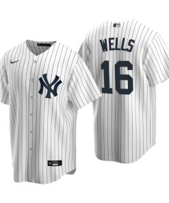 New York Yankees Austin Wells White 2020 MLB Draft Home Replica Jersey