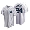 New York Yankees Gary Sanchez White Cooperstown Collection Home Jersey