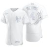 New York Yankees Lou Gehrig White Award Collection Retired Jersey
