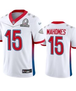 Nike Chiefs #15 Patrick Mahomes NFL 2022 AFC Pro Bowl Game Jersey White