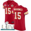 Nike Chiefs #15 Patrick Mahomes Red Super Bowl LIV 2020 Team Color Stitched NFL Vapor Untouchable Elite Jersey