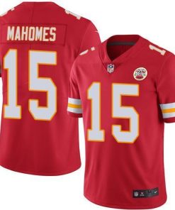 Nike Chiefs #15 Patrick Mahomes Red Team Color Stitched NFL Vapor Untouchable Limited Jersey