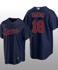 Nike Twins Kenta Maeda Men's Jersey Navy Alternate Replica