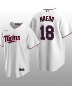 Nike Twins Kenta Maeda Men's Jersey White Home Replica