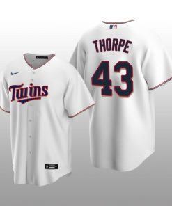 Nike Twins Lewis Thorpe Men's Jersey White Home Replica