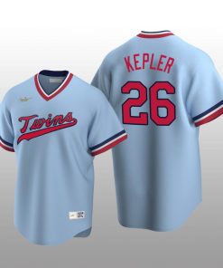 Nike Twins Men's Jersey Light Blue Road Cooperstown Collection Max Kepler