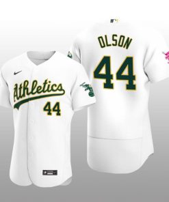 Oakland Athletics Matt Olson 2021 MLB All-Star Game Home Run Derby White Jersey