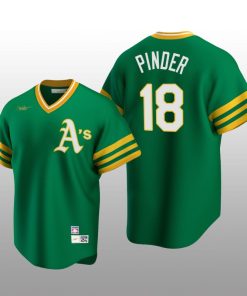 Oakland Athletics Tyler Soderstrom Kelly Green Road Cooperstown Collection Player Jersey