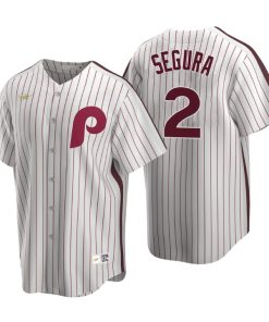 Philadelphia Phillies Jean Segura White Cooperstown Collection Home Jersey