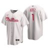 Philadelphia Phillies Mick Abel White 2020 MLB Draft Home Replica Jersey