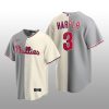 Philadelphia Phillies Split Replica Bryce Harper Gray-White Jersey