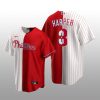 Philadelphia Phillies Split Replica Bryce Harper White/Red Jersey