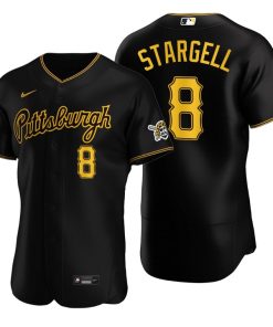 Pittsburgh Pirates Willie Stargell Black Authentic 2020 Alternate Jersey