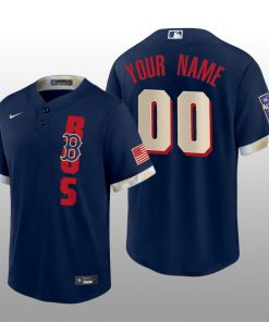 Red Sox Custom 2021 MLB All-Star Game Replica Navy Jersey