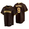 San Diego Padres Robert Hassell Brown 2020 MLB Draft Road Replica Jersey