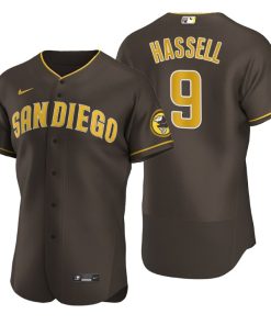 San Diego Padres Robert Hassell Brown Authentic 2020 MLB Draft Road Jersey