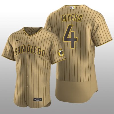San Diego Padres Wil Myers Authentic Alternate Tan Brown Jersey