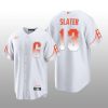 San Francisco Giants Austin Slater 2021 City Connect Replica White Jersey