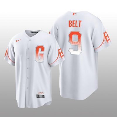 San Francisco Giants Brandon Belt City Connect Replica White Jersey