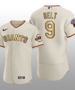 San Francisco Giants Brandon Belt World Series Champions 2010 Cream Jersey