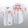 San Francisco Giants Custom 2021 City Connect Replica White Jersey