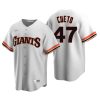 San Francisco Giants Johnny Cueto White Cooperstown Collection Home Jersey