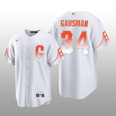 San Francisco Giants Kevin Gausman City Connect Replica White Jersey