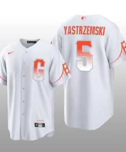 San Francisco Giants Mike Yastrzemski 2021 City Connect Replica White Jersey
