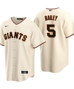 San Francisco Giants Patrick Bailey Cream 2020 MLB Draft Home Replica Jersey