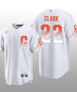 San Francisco Giants Will Clark 2021 City Connect Replica White Jersey