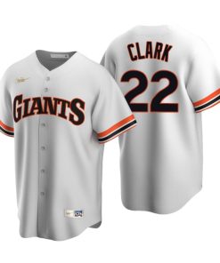 San Francisco Giants Will Clark White Cooperstown Collection Home Jersey