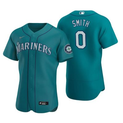 Seattle Mariners Aqua 2020 Alternate Authentic Mallex Smith Men's Jersey