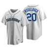 Seattle Mariners Daniel Vogelbach White Cooperstown Collection Home Jersey