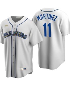 Seattle Mariners Edgar Martinez White Cooperstown Collection Home Jersey