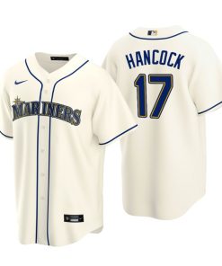 Seattle Mariners Emerson Hancock Cream 2020 MLB Draft Alternate Team Replica Jersey