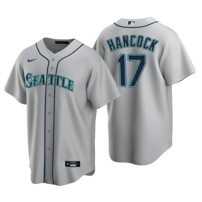 Seattle Mariners Emerson Hancock Gray 2020 MLB Draft Road Replica Jersey