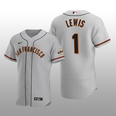 Seattle Mariners Kyle Lewis Grey Road Alternate Team Jersey