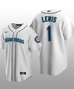 Seattle Mariners Kyle Lewis White Home 2020 Replica Player Jersey