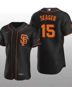 Seattle Mariners Kyle Seager Black Alternate 2025 Alternate Player Jersey