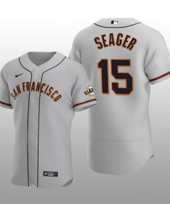 Seattle Mariners Kyle Seager Grey Road 2025 Alternate Team Jersey