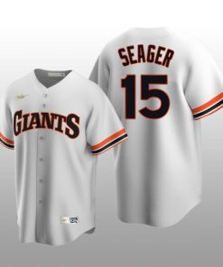 Seattle Mariners Kyle Seager White Home Cooperstown Collection Player Jersey