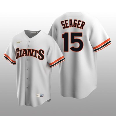 Seattle Mariners Kyle Seager White Home Cooperstown Collection Player Jersey