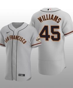 Seattle Mariners Taylor Williams Grey Road 2027 Alternate Team Jersey