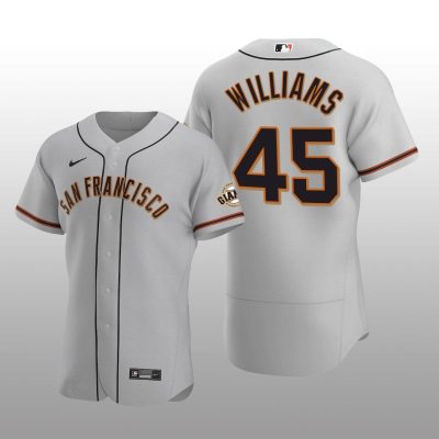 Seattle Mariners Taylor Williams Grey Road 2027 Alternate Team Jersey