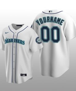 Seattle Mariners yourname White Home 2020 Replica Player Jersey