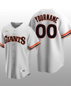 Seattle Mariners yourname White Home Cooperstown Collection Player Jersey