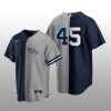 Split Replica Jersey Gerrit Cole Navy-Gray New York Yankees