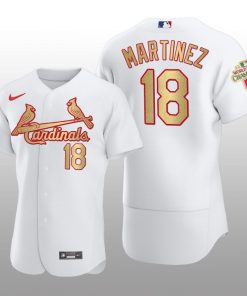 St. Louis Cardinals Carlos Martinez World Series Champions Nike White Jersey