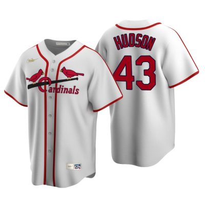 St. Louis Cardinals Dakota Hudson White Cooperstown Collection Home Jersey