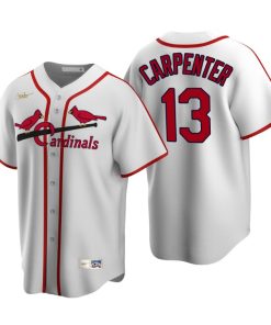 St. Louis Cardinals Matt Carpenter White Cooperstown Collection Home Jersey